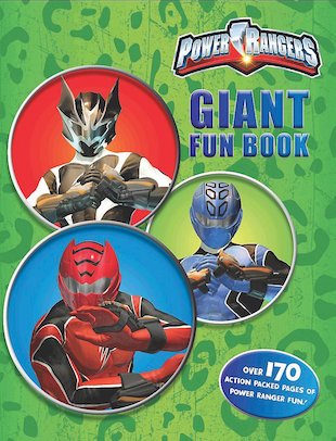 Power Rangers: Giant Fun Book
