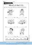 What is an adjective? activity sheets (3 pages)