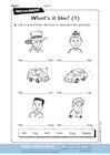 What is an adjective? activity sheets