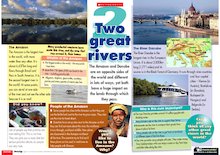 Rivers – The Amazon and the Danube – poster