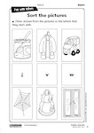 Digraphs: Fun with letters activity sheets (4 pages)