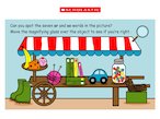 Digraphs: At the market interactive scene
