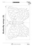 Butterfly wings 2 (1 page)