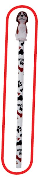 FREE puppy pencil and topper