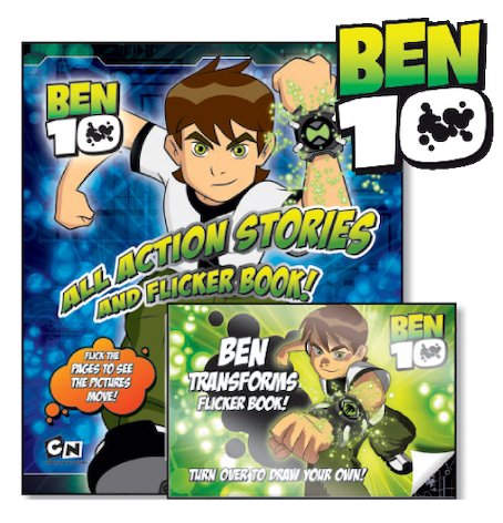 Ben 10: All Action Stories and Flicker Book