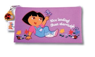 Dora purple pencil case