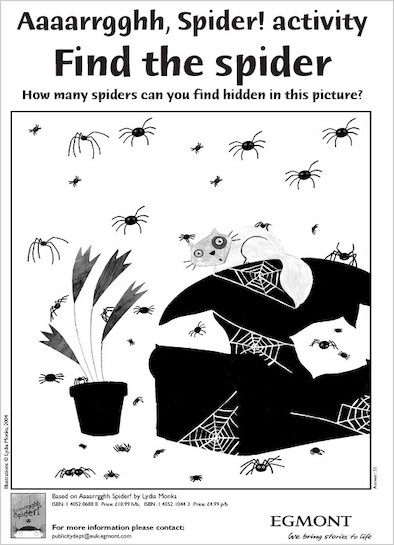 Aaaarrgghh Spider! Find the Spider