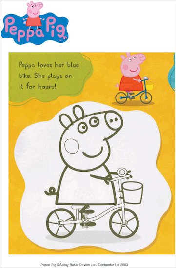 Colour in Peppa Pig