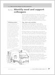 Identify need and support colleagues (1 page)