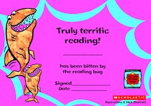 Certificate for terrific reading