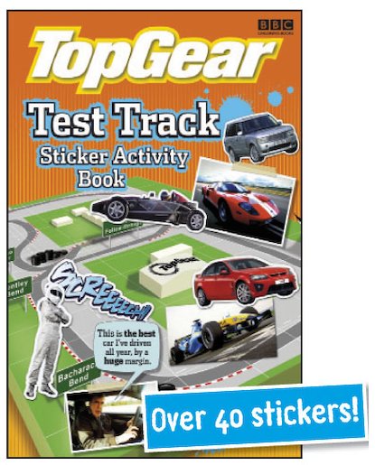Top Gear: Test Track Sticker Activity Book
