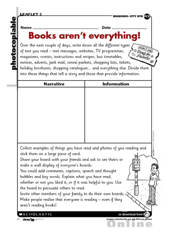 Books aren't everything!