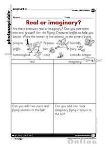Real or imaginary?