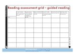 Reading assessment grid - guided reading (1 page)