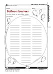 Balloon busters (1 page)