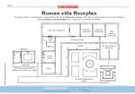 Roman villa floor plan (1 page)