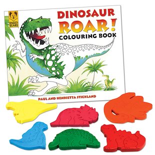 Dinosaur Roar! Colouring Book - Scholastic Kids' Club