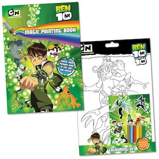 Ben 10 Colouring and Magic Painting Set
