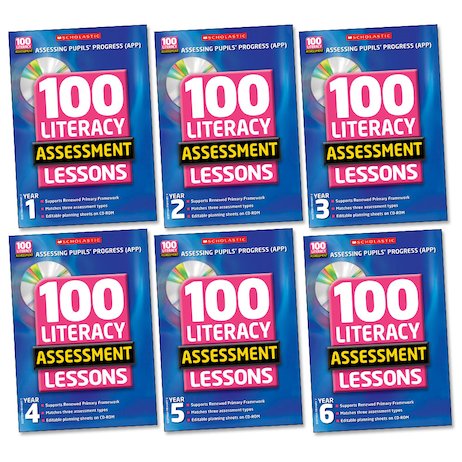 100 Literacy Assessment Lessons Complete Pack