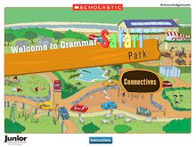 Grammar safari park – connectives interactive