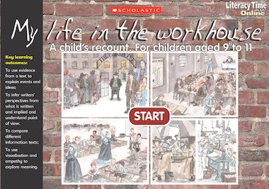 primary homework help the workhouse