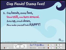 Clap Hands! – interactive song