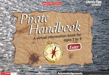 Pirate Handbook – interactive information text