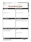 My life in the workhouse - PowerPoint plan (1 page)