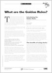 The Golden Rules (4 pages)