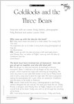 Goldilocks and the Three Bears: interviews (3 pages)
