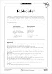 Food in Schools: recipes (5 pages)