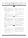 Shared Reading (1 page)
