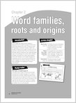 Word families, roots and origins (1 page)