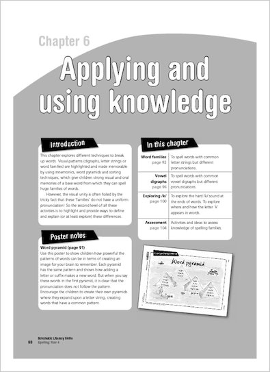 Applying and using knowledge