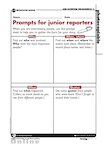 Prompts for junior reporters (1 page)