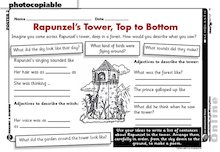 Rapunzel’s tower – poem planning