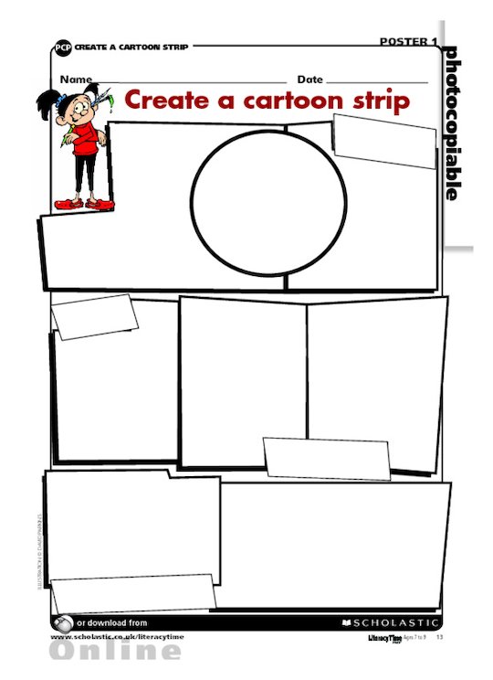 Create a cartoon strip