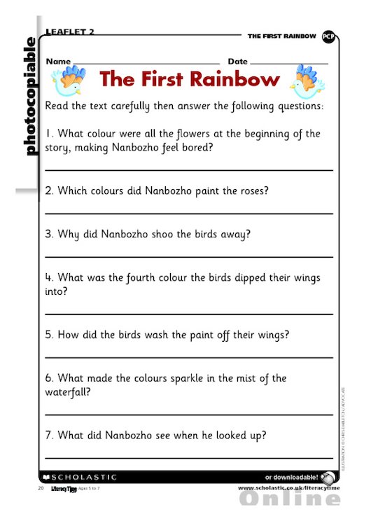 The First Rainbow