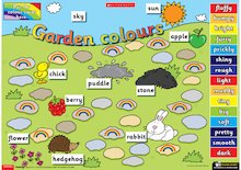 Garden colours – interactive resource