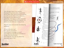 ‘Why Brolgas Dance’ – interactive story