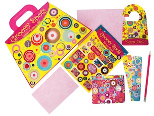 Groovy Spots Stationery Set