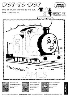 Thomas the Tank Engine – dot-to-dot