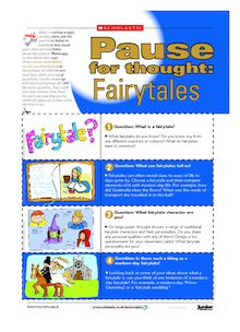 Discussion starters – fairy tales