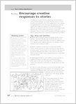 Encourage creative responses to stories (1 page)