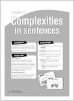 Complexities in sentences (1 page)