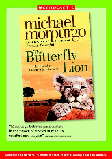 Book Talk Note: Butterfly Lion