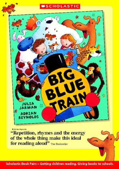 Book Talk Note: Big Blue Train
