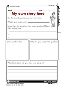My own story hero – story planning