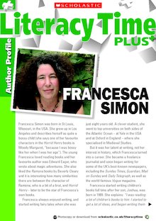 Author profile: Francesca Simon