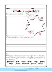 Create a superhero